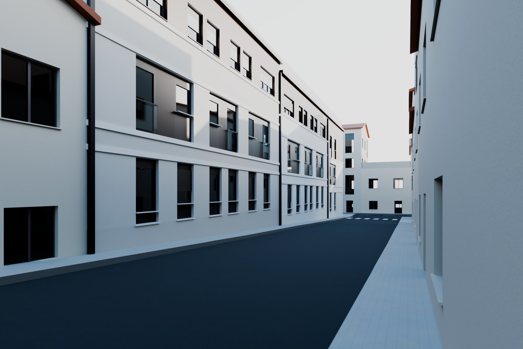 Calle Cuspinera, render provisional